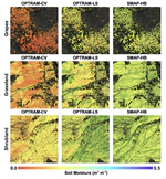 Landcover-specific calibration of the optical trapezoid model (OPTRAM) for soil moisture monitoring in the Central Valley, California